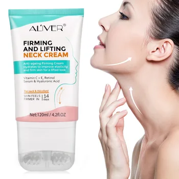 

ALIVER Elastic Firming Neck Cream Neck Cream Double Roller V-type To Dilute The Neck Lines And Lift And Tighten The Neck Lines
