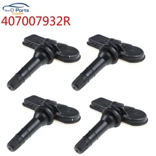 4 шт. датчик давления в шинах TPMS сенсор для Renault CLIO 40700-7932R 407007932R