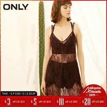 ONLY Spring and Summer New Lace Sleepwear Sexy Sleeping Skirt | 118161543