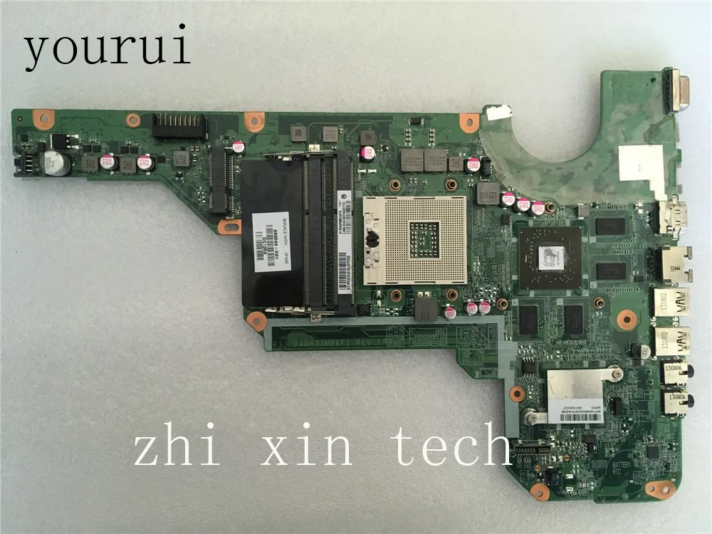 

yourui 680569-001 680569-601 Laptop motherboard For HP Pavilion G4 G4-2000 G6 G6-2000 G7 G7-2000 DA 0R33MB6F1 DDR3 Tested