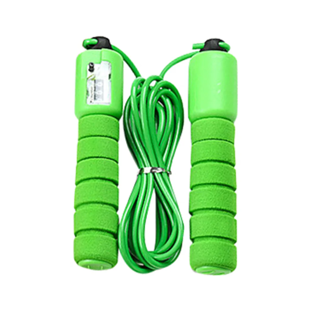 Jump Ropes With Counter Sports Fitness Adjustable Fast Speed Counting Jump Skip Rope Portable Durable Advanced Skipping Wire 319