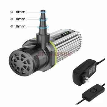 

Mini Self-priming Water Pump 12V with 15M Lift Max 480L/H Submersible Pump Professional for Sink Machine Cutting Machine