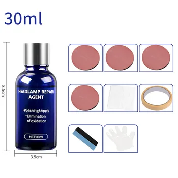 

Car Polishing Fluid Auto Headlight Restoration Kit Cleaner Detailing Care