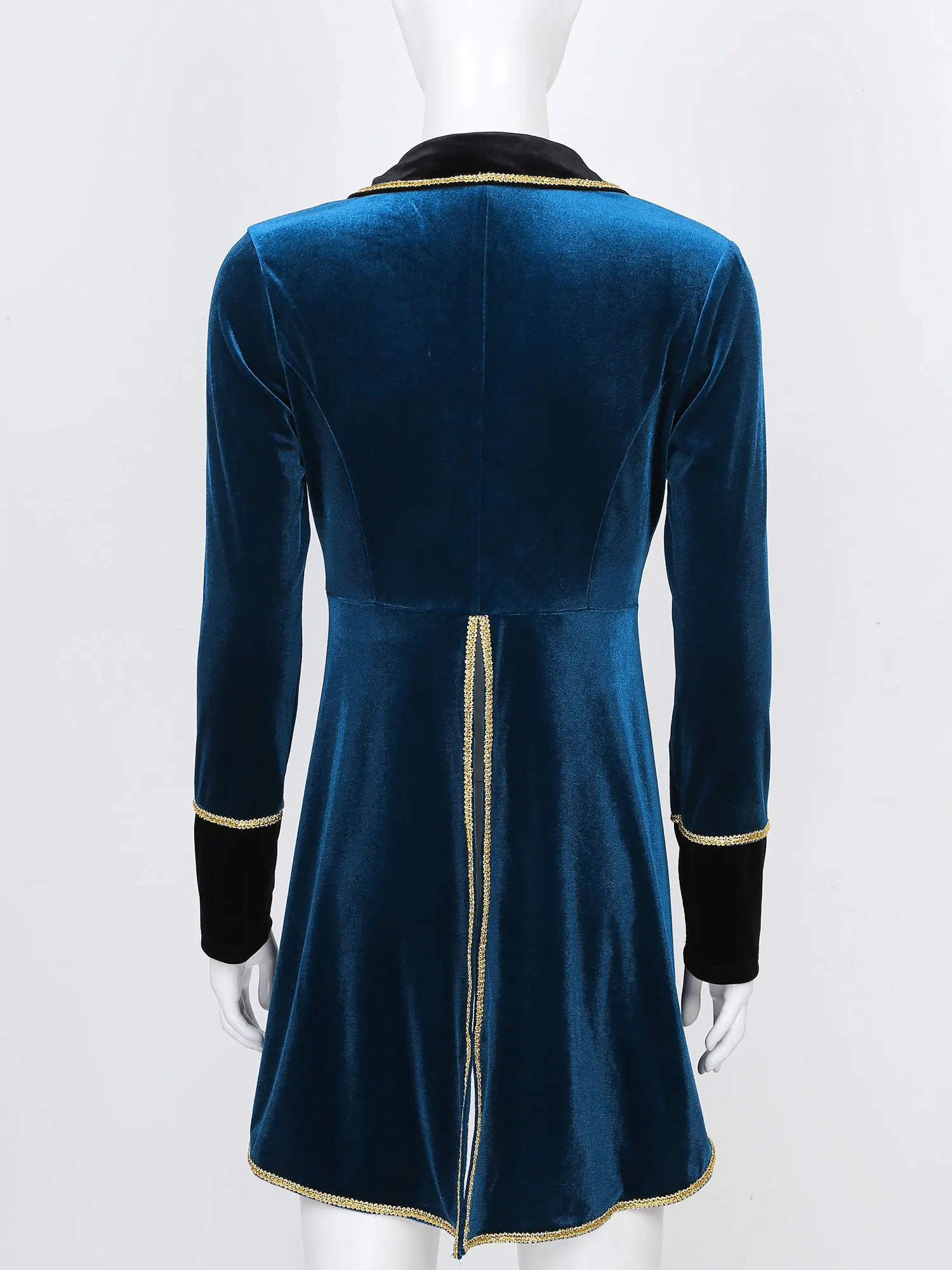 Inlzdz Womens Adult Circus Ringmaster Costume Long Sleeve Jacket Coat Christmas Halloween Carnival Cosplay Festival Rave Outfit -Zentai shop online Hf2a1f0d6aa174cfb8b7675778161f79c8.jpg