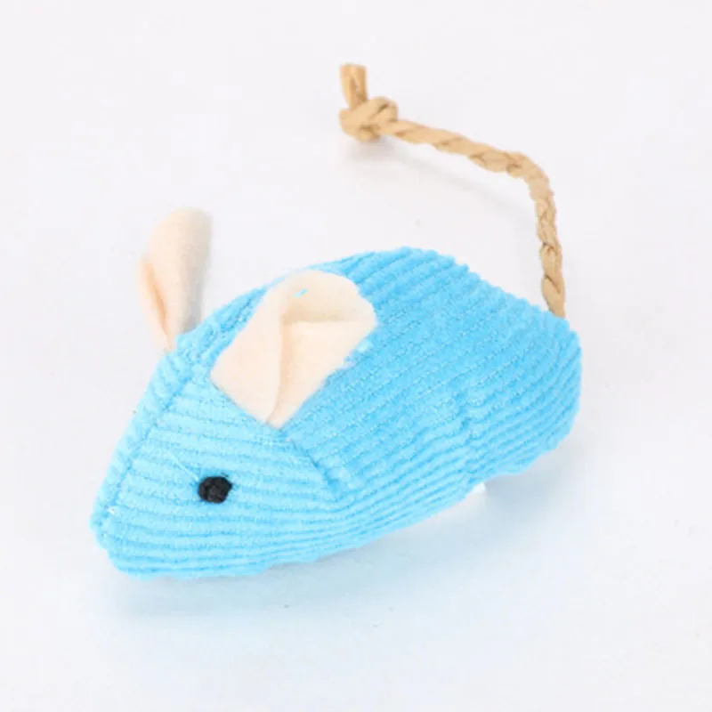 3Pcs/Set New Plush Simulation Mouse Cat Catnip Toy Plush Mouse Cat Scratch Bite Resistance Interactive Mouse Toy Cat Toys