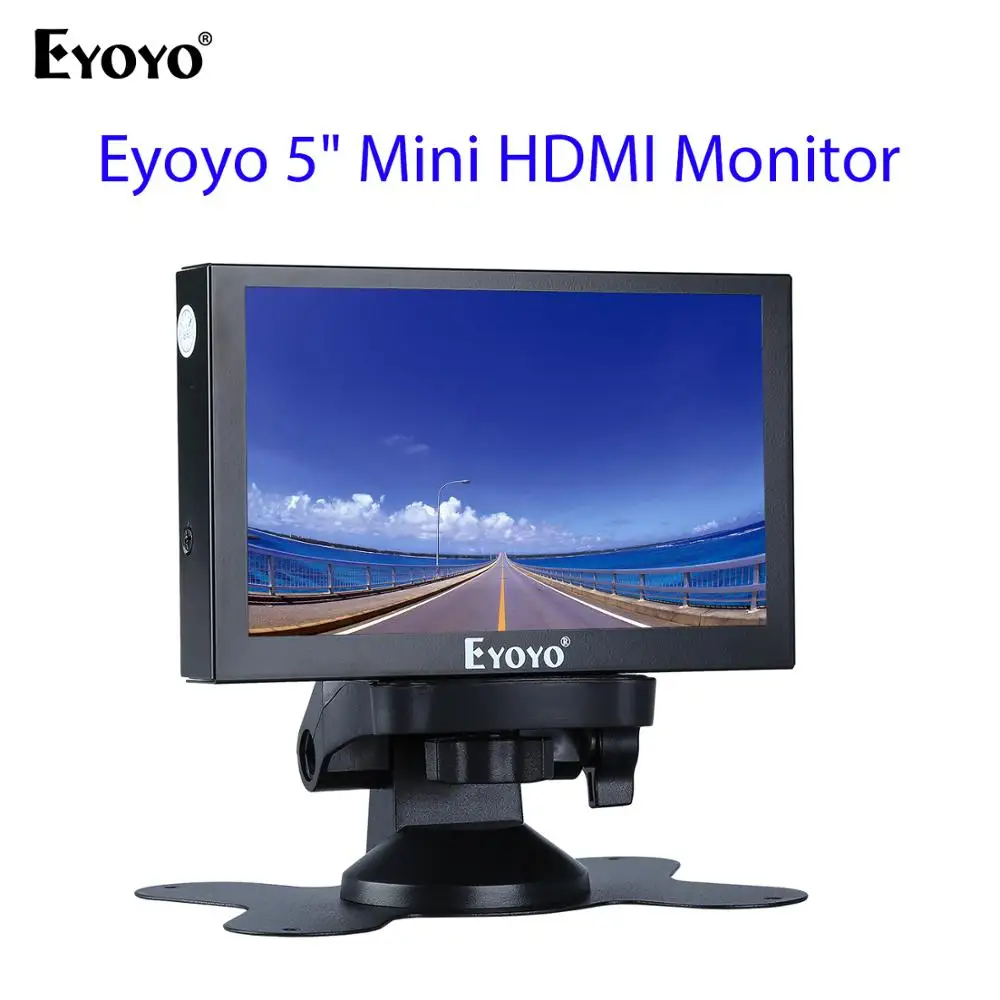 Мини грузовик Eyoyo 5 &quotHD 800X480 камера заднего вида парковочный монитор ЖК экран с HDMI