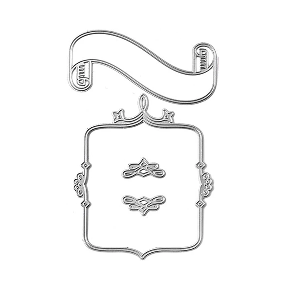 

Naifumodo Dies Cutting Album Frame Metal Cutting for DIY Scrapbooking Craft Card Embossing Die Cut New Template Stencil