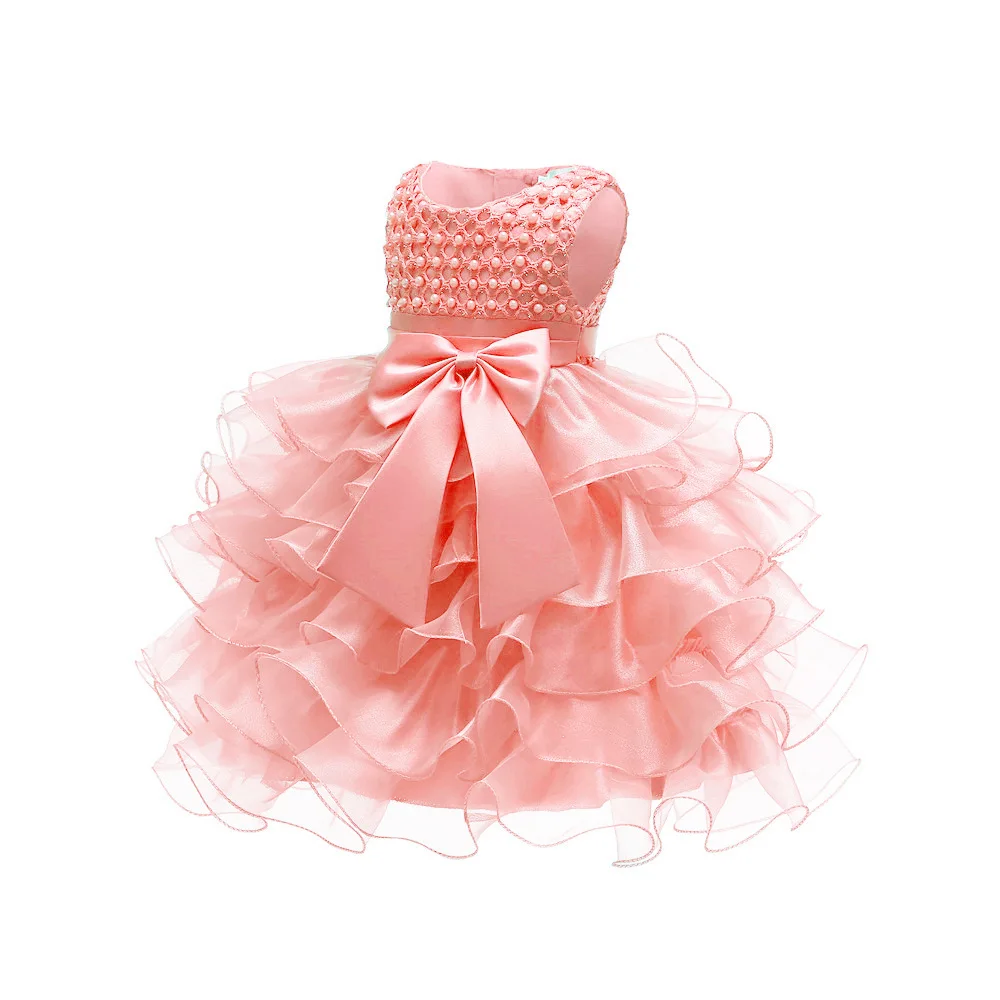 Эффектные модели новинка 2019 хлопковое кружевное платье принцессы детская одежда