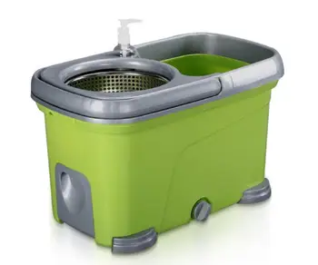 

Floor Cleaning 360 Rotating Head Smart Mop Home Broom Washing Mop House Cleaning Pedal Hand Press Dehydration Mop Bucket Set