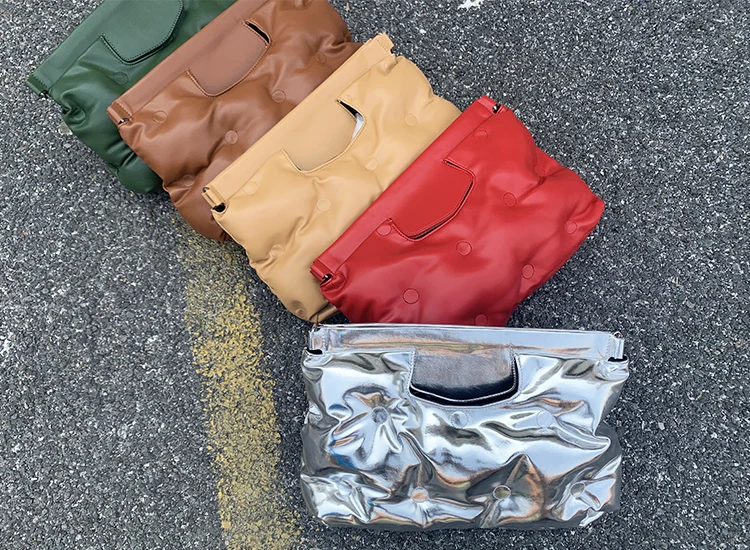 Мягкая подушка из искусственной кожи, дизайнерские модные женские кошельки и сумки, клатч, сумка-конверт Кроссбоди, дизайнерская сумка Bolsa