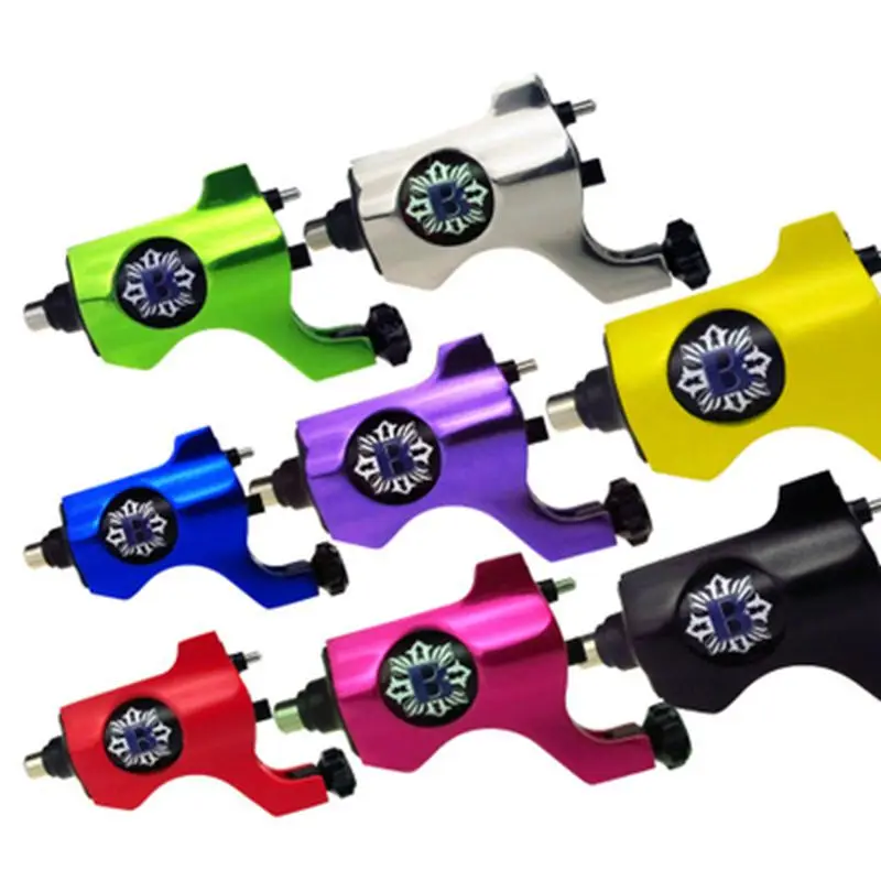 

2020 Rotary Tattoo Machine Style Tattoo Gun For Shader Liner RCA Rotary Tattoo Machine 6 Colors For Tattoo Guns Supply