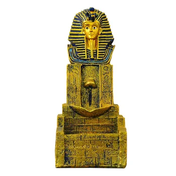 

Aromatherapy Egyptian Pharaoh King Resin Office Gift Living Room Meditation Incense Burner Teahouse Waterfall Backflow Craft