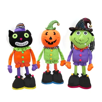 

Halloween Decorations/Cartoon Doll Witch Pumpkin Doll/Holiday Decoration Props/Party Decoration/Halloween Venue Layout Props