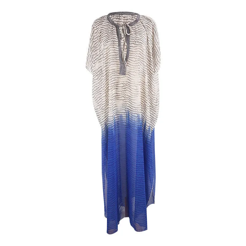 Outwear Beach Dresses Chiffon Bikini Cover Up Sarong Kaftan Tunic Swimsuit Coverups Pareo Plus Size Swim Robe De Plage Summer