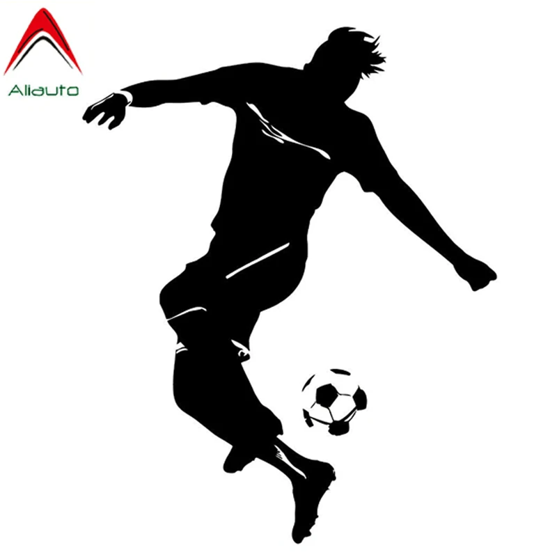 Модные автомобильные наклейки Aliauto футбольные виды спорта силуэт мотоциклы