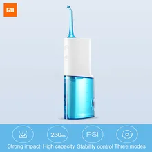 Xiaomi Mi Youpin SOOCAS беспроводной портативный умный водный Флоссер для чистки зубов по утрам и мытья зубов