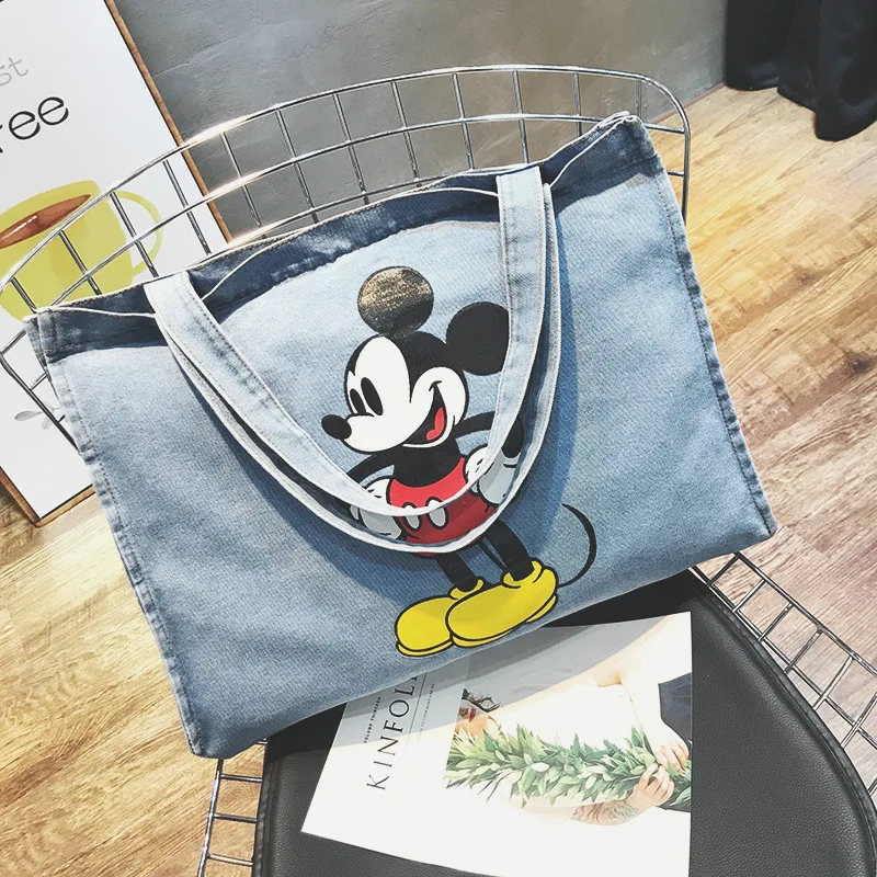 

Jeans Lovely Large Capacity Individual Shopping Big Woman Single Shoulder bag