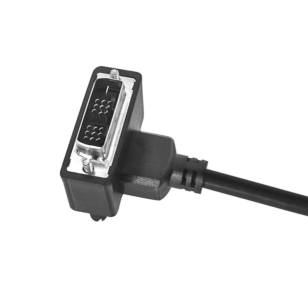 Adaptateur HDMI Femelle vers DVI Mâle, Coudé / Rotatif 360