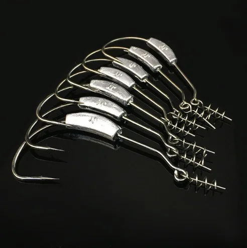 

Crank Hook Jig Hook with Snap-Lock Needle Set Lures Hook 2G2. 5g3g5. 25g7g Heat-