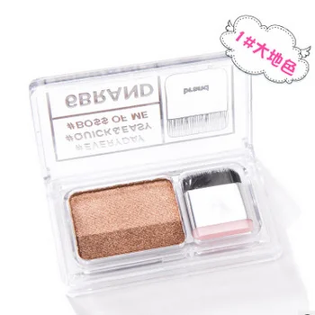 

1PC 2 Colors Matte Shimmer Eye Shadow Lazy Eyeshadow Korean Style Cosmetics Stamp Palette Nude Makeup Set Tool Cosmetics
