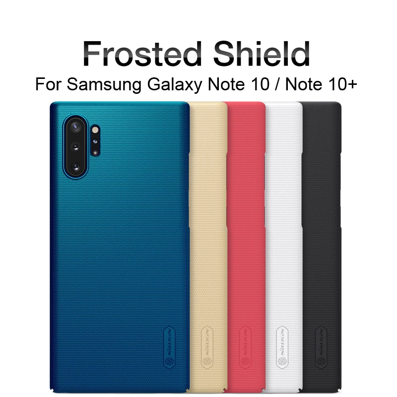 Для samsung Galaxy Note 10 чехол Note10 Plus чехол NILLKIN Супер Матовый Защитный пластиковый жесткий чехол для телефона Galaxy Note 10+ Plus