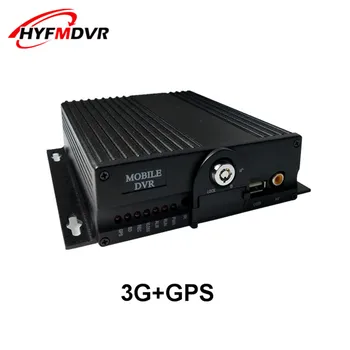 

Factory direct 4 channel monitoring SD card cycle recording maximum support 256G 3G GPS Mobile DVR travel car/muck car/box truck