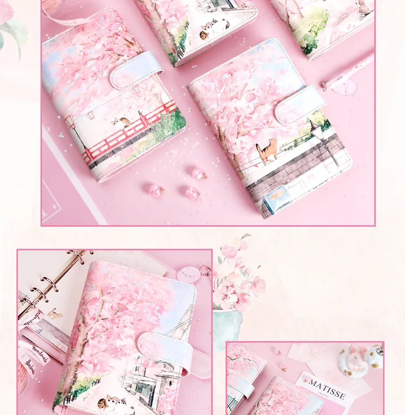 Cherry Blossoms Sakura Diary Gift Set - 14 - Kawaii Mix