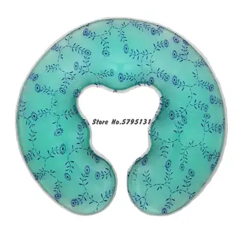 

1pcs 700g Soft Silicon U Shape Lying Pillow Spa Gel Massage Pad Face Relax Body Massage Cradle Cushion Salon Spa Massage Pad