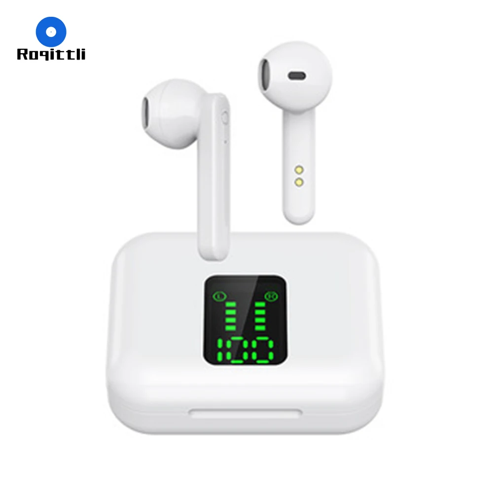 

RQL2020 New Arrival Touch Control Mini Portable Bluetooths Earphone Wireless Bluetooths Earbuds with 300mAh Charging Case