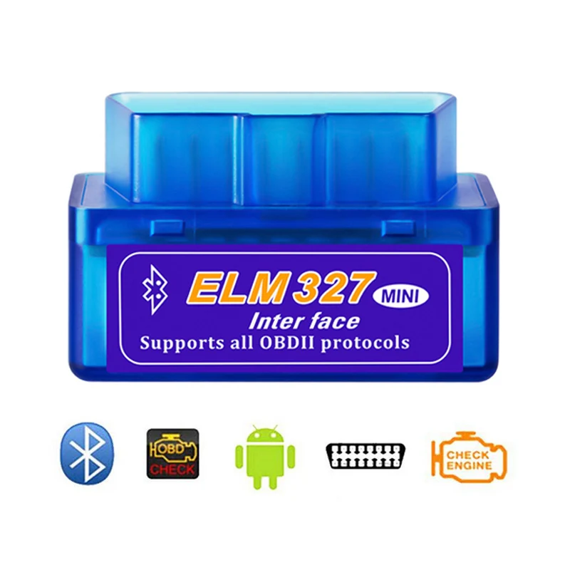 Автомобильный Мини Bluetooth сканер ELM327 OBD2 автомобильный детектор диагностический