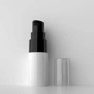 White Bottle Black 10 мл X 50 мини-дозатор для лосьона, крема, пластиковая бутылка 10 г, дорожный размер, пустые пластиковые контейнеры для косметики 1/3 унций, бутылки для отелей - Цвет: White Bottle Black