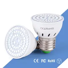 Растущий светодиодный Фито лампа E27/GU10/MR16/E14/B22 220V светильник светодиодный для гидропоника, шатер для выращивания в помещении красный синий светодиодный светильник для роста растений