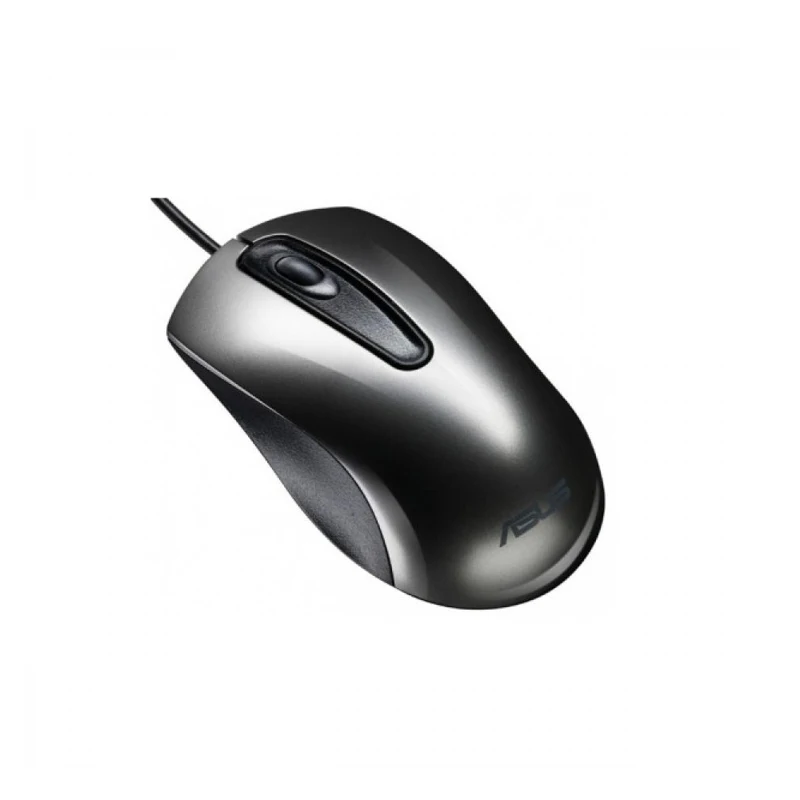 Мышь ASUS UT200 Grey USB оптическая, проводная, 1000 dpi, USB, цвет: серый