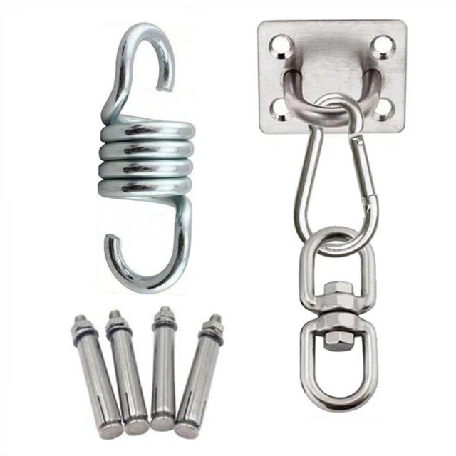 Hammock Bracket Suspension Hook Sex Swing Hanger Buckle Ceiling Mount Kit Accessories For Hanging Chair Gym Fitness Aerial Yoga combination X
