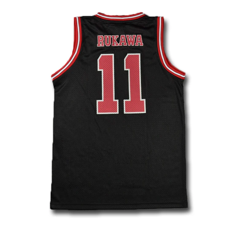 Slam Dunk Shohoku High School No.11 Rukawa Kaede жилет для косплея баскетбольная майка|Костюмы аниме| |