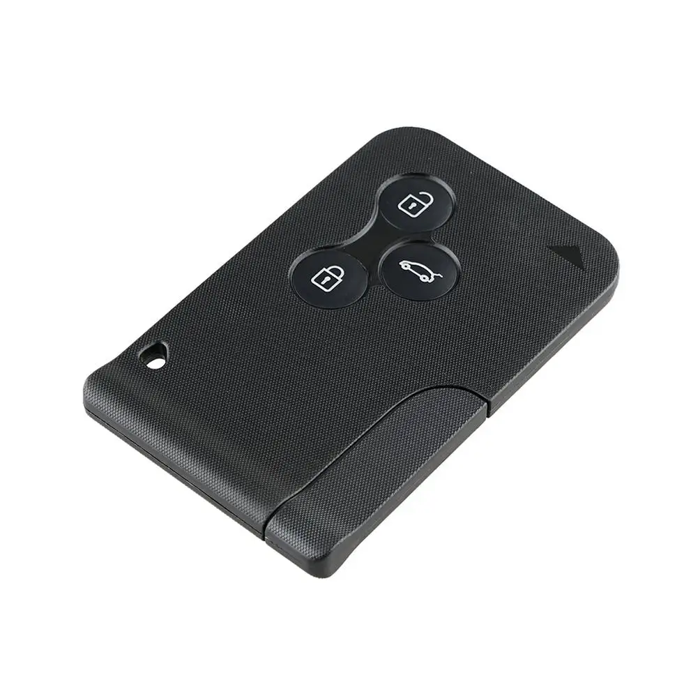 3 кнопки дистанционного управления умный чехол для автомобильного ключа с аварийным неразрезанным пустым лезвием 434 МГц ID46 чип для Renault Megane удаленный ключ