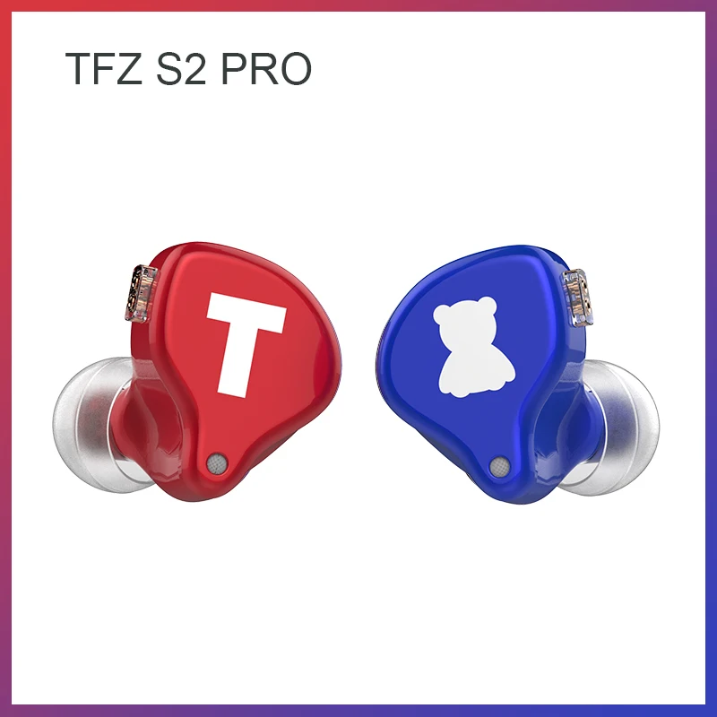 TFZ S2 PRO Наушники Экстра бас шумоподавление монитор Hifi Музыка наушники-вкладыши съемный кабель