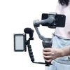 L Shaped Handle Holder for DJI OM 4 Osmo Mobile 3 2 Stabilizer Tripod Extension Rod LED Video Light Mount Microphone Bracket ► Photo 1/6