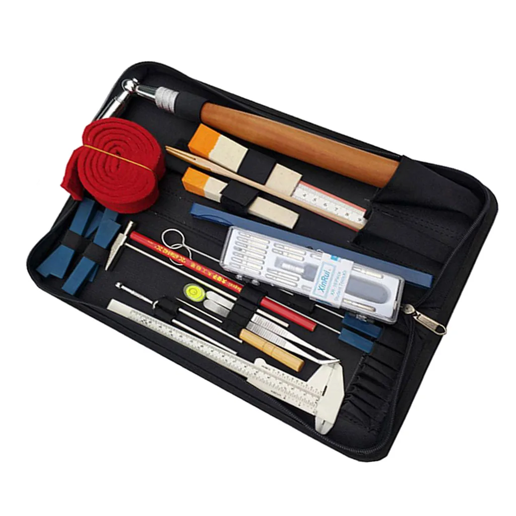 

36pcs Professional Piano Tuning Tool Kit Tuner Repair Set with Storage Bag