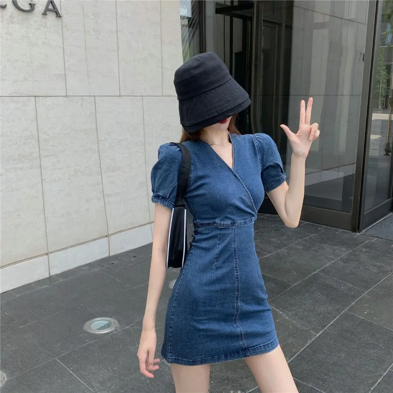 ZOSOL Французский Ретро Пышный рукав компьютерный кабель замок женская летняя