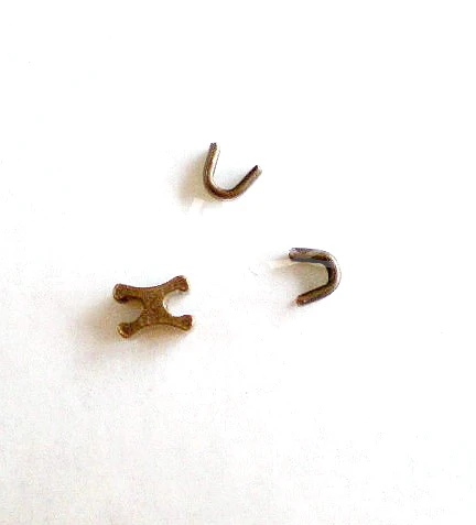 100PCS U-shaped Zipper Stoper Top Stop Bottom Rescue Repair Set Black Nickel Gold Bronze 3# 5# 5V# Zipper Slider