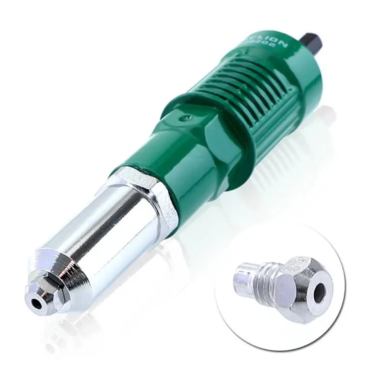 

Electric Rivet Nut Gun Cordless Riveting Drill Adaptor Insert Nut Tool Power Tool Accessories M0XD