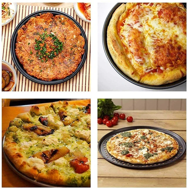 Inches Non-Stick Deep Dish Pizza Pan Premium Non-Stick 14.5 Inches Deep  Dish Pizza Pan. - AliExpress