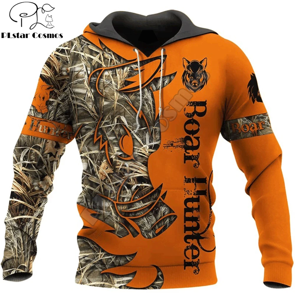 

Drop shipping Boar Hunter 3D Printed Hoodie and Sweatshirt Tattoo Harajuku Fashion hoodies Unisex Casual Jacket pullover DW0012