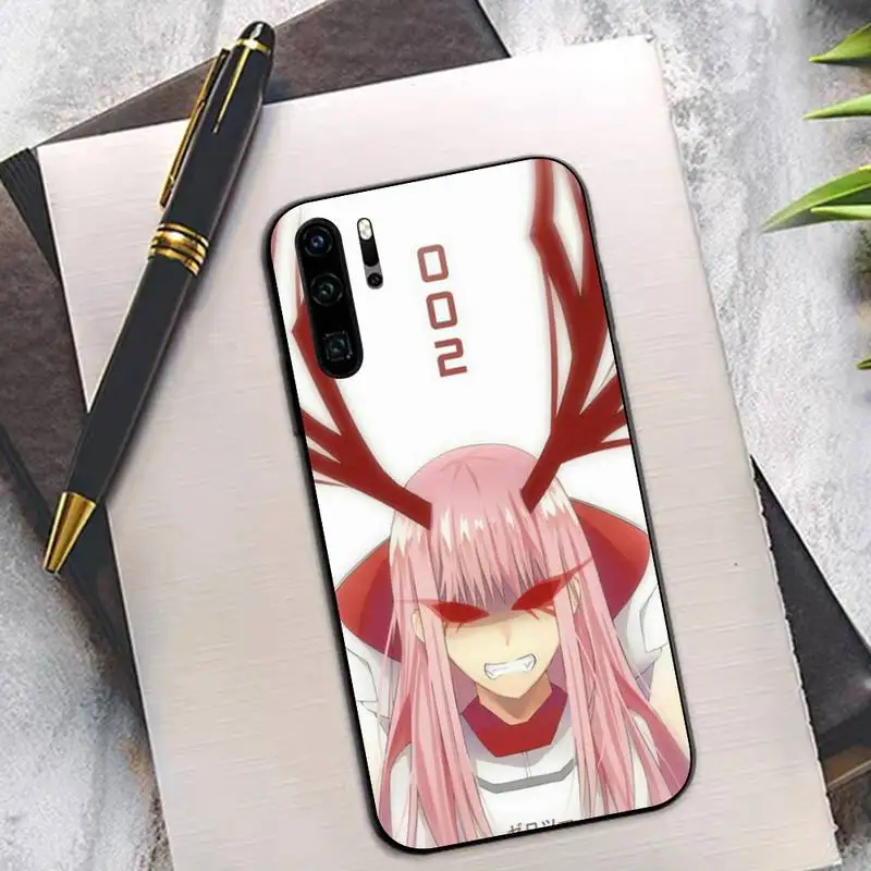 TOPLBPCS Zero Two Darling in the FranXX аниме жесткий чехол для телефона huawei P 6 7 8 9 10 20 30 40 pro plus lite p9