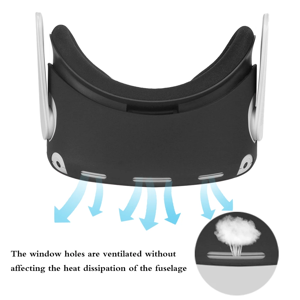 For Oculus Quest 2 VR Protective Cover Set VR Touch Controller With Knuckle Strap Handle Grip For Oculus Quest 2 Accessories