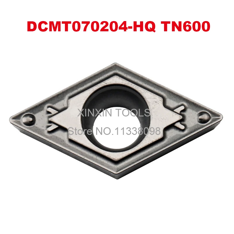 

DCMT070204-24 NS5300 DCMT070204-HQ TN600 резак Cermet средние и тонкие стальные детали с хорошей отделкой вставки из карбида вольфрама