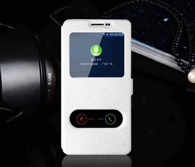 White Чехол для телефона для Samsung A3 чехол с окошком и подставкой для быстрого просмотра кожаный чехол для Samsung Galaxy A3 a320 чехол - Цвет: White