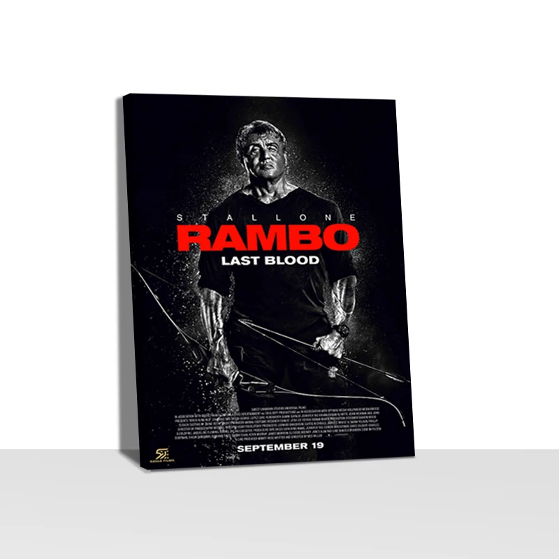 Rambo последняя кровь холст фотообои искусство декор для стен дома без рамки | Дом и
