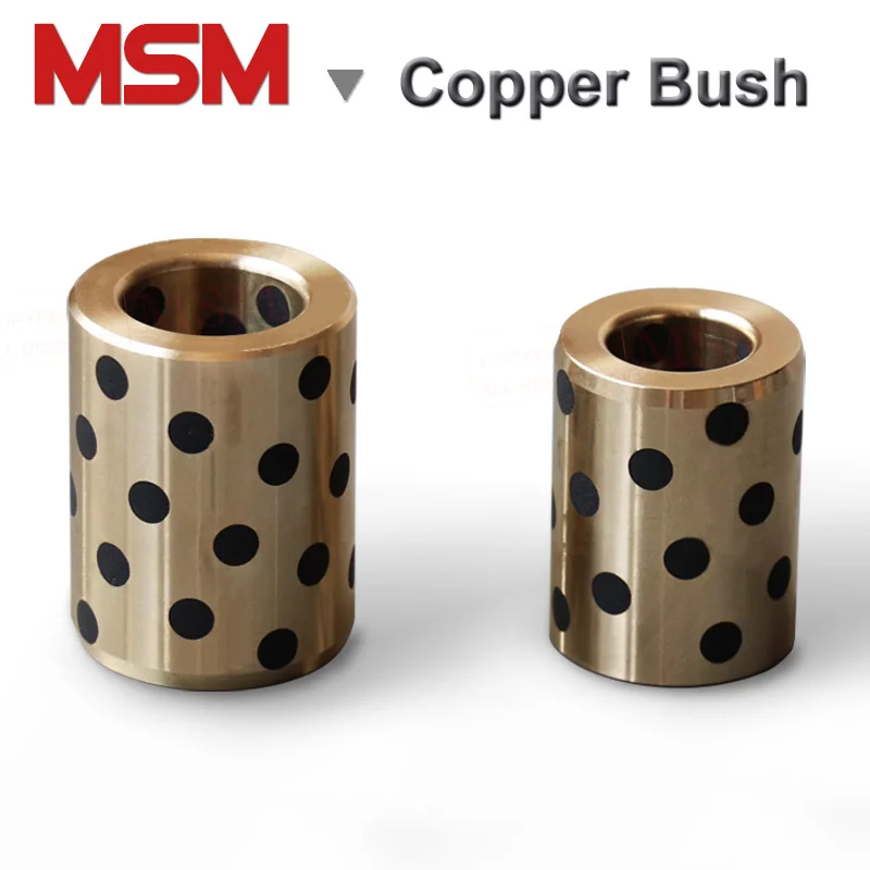 MSM графитовый медный линейный подшипник LM6 LM8 LM10 LM12 LM6L LM8L LM10L LM12L бескорпусная медная втулка самосмазывающаяся медная втулка